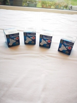 GE Start GU10 PAR16 Red Halogen Bulbs 50w 1,500 hour 36 degree flood   - Image 1 of 4