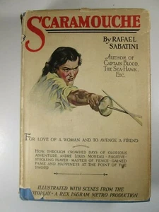 1921 Photoplay - SCARAMUOCHE w/ Illus. DJ, 1923 Printing - Rex Ingram Metro Prod - Imagen 1 de 6