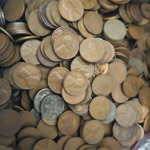 100 Unsearched Wheat Penny Lot ( FREE SHIPPING!!!) - Picture 1 of 3