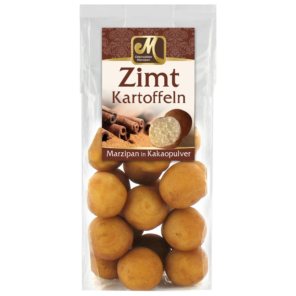 Odenwälder Zimt Marzipan Kartoffeln mit Zimt Kakaopulver 150g - Bild 1 von 1