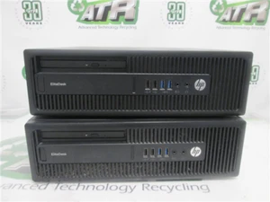 HP EliteDesk 705 G3 Desktop AMD PRO A8-9600 3.10GHz 8GB RAM NO HDD Lot of Two - Picture 1 of 8