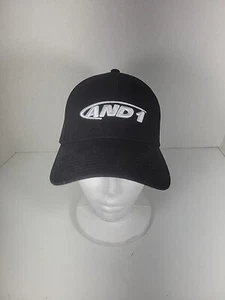 AND1 Fitted L/XL M One Icon Cap, Mütze, Schwarz Neu mit Etikett - Bild 1 von 6