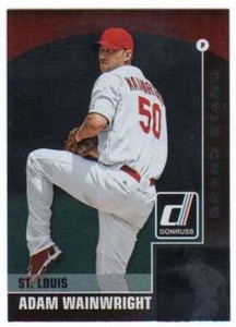 2015 Donruss Donruss Preferred Bronze Grand Stand #33 Adam Wainwright Cardinals