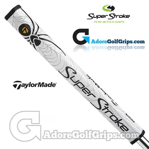 SuperStroke TaylorMade Spider Pistol GTR 1.0 Putter Grip - White / Black + TAPE - Picture 1 of 1