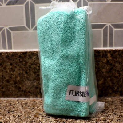 The Original Turbie Twist Super-Absorbent Cotton Hair Towel New - Green - Image 1 of 3