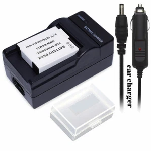 Batería DMW-BCM13E para Panasonic Lumix DMC-ZS35 DMC-ZS40 DMC-ZS45 y cargador y estuche - Imagen 1 de 7