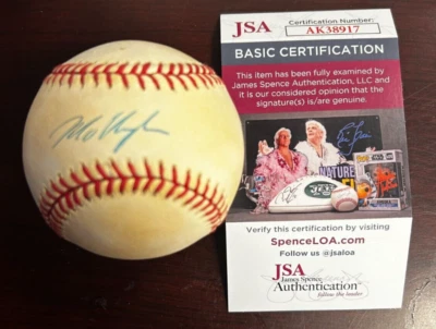 Mo Vaughn JSA Authenticated Autographed Ball CM 27 - Image 1 of 4