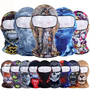 Balaclava Full Face Mask UV Protection Ski Sun Hood Tactical Masks for Men Women - Picture 1 of 54