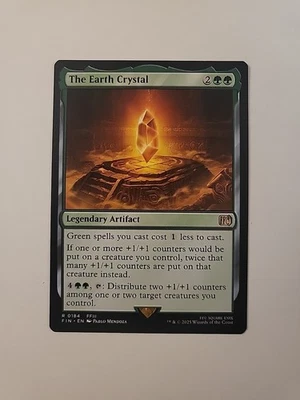 MTG - NM - The Earth Crystal - FINAL FANTASY (FIN) - #184 - Regular - Image 1 of 2