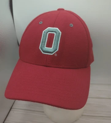 Ohio State Buckeyes Vintage Acrylic/Wool Fitted Zephyr Hat Cap Size 7 1/8 - Image 1 of 4