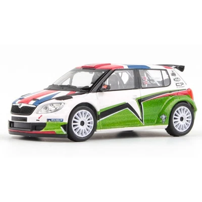 SKODA FABIA II FL S2000 2010 SKODA UK MIKKELSEN DESIGN 2011 1:43 Abrex Auto Rall - Immagine 1 di 3