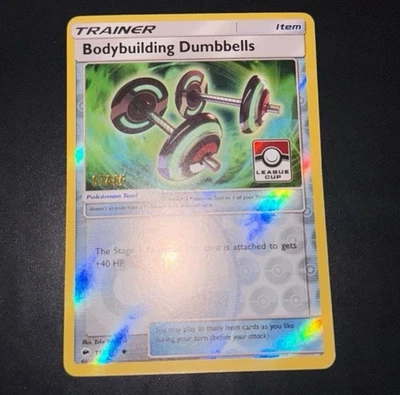 BodyBuidling DumBbells Staff League Cup 113/147 UnCommon League & Champions NM - Image 1 of 4