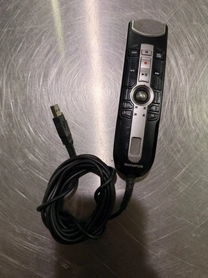 Olympus RM-4010P Push Button Dictation Microphone - Image 1 of 2