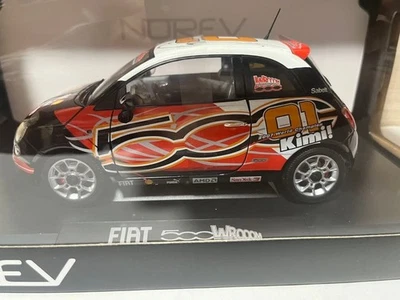 NOREV 1/18 Fiat 500 WROOOM #01 Kimi Raikkonen 2008 Limited Edition Model Car - Image 1 of 4