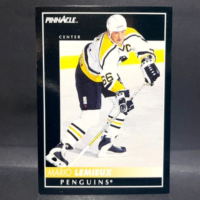 1992 PINNACLE MARIO LEMIEUX #300 (PITTSBURGH PENGUINS) - Image 1 of 2