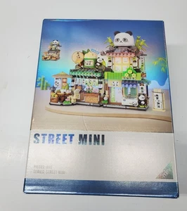 LOZ  Japanese Panda Tea House - Street View Building Set - Miniature House Model - Picture 1 of 4
