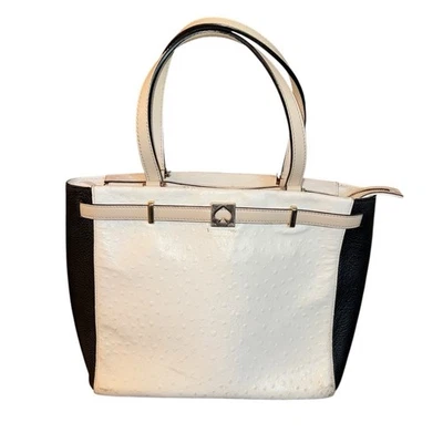 Bolso de Mano Kate Spade New York Houston Street Repujado Avestruz Cremallera Superior de Hombro Foto 1 de 4