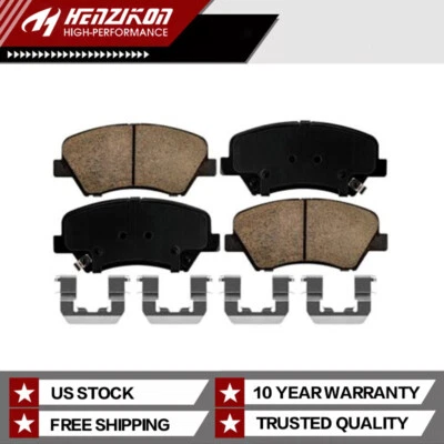 Pastillas de freno delanteras de cerámica para Hyundai Elantra GT Veloster Kia Forte Koup Forte5 Foto 1 de 4