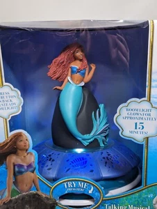 Disney The Little Mermaid Talking Musical Room Glow Night Light! Rare! New! - Picture 1 of 9