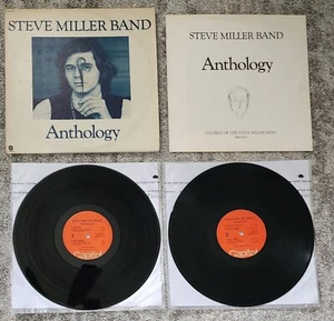 Steve Miller Band Anthology 2 LP Set Capitol SVBB-11114 VG+ Orange Lbl Booklet - Picture 1 of 19