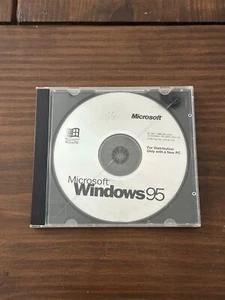 VINTAGE SOFTWARE: Microsoft Windows 95 System Disc for New PC; No Product Key - Picture 1 of 4
