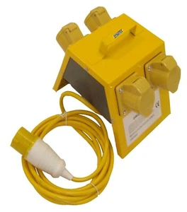 4 Way Splitter 110 Volt 32 Amp Distribution Junction With 5M Cable 110V 32A - Picture 1 of 4