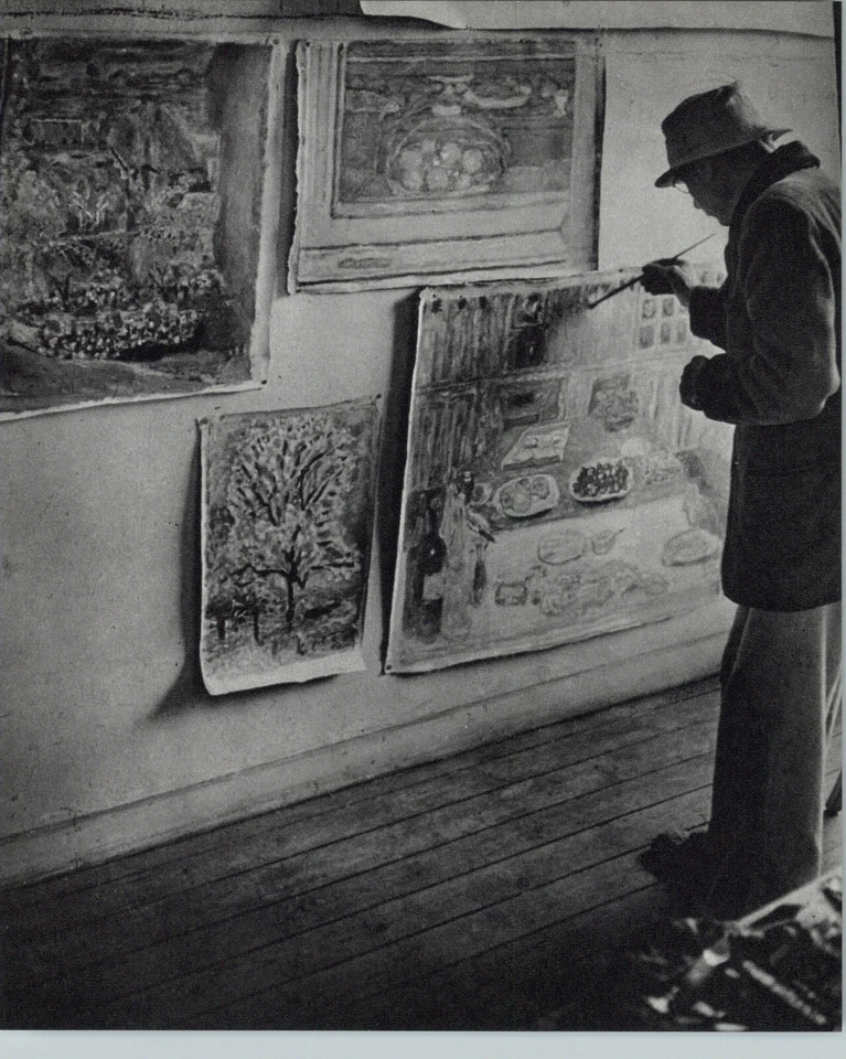 Fotografía artística Bonnard Le Cannet 1952 1968 artista Brassai grabado 11x14 Foto 1 de 1