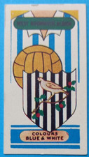 WEST BROMWICH ALBION FOOTBALL CLUBS & BADGES BY LAMBERTS OF NORWICH 1958  No 1