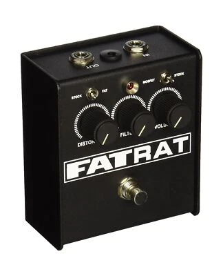 Pro Co Sound FATRAT Distortion Pedal with Selectable MOSFET Clipping and Thic... - Image 1 of 4