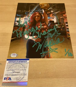 Maria Kanellis WWE 1st Pregnant Champ RARE Signed 8X10 Photo PSA/DNA COA - Bild 1 von 4
