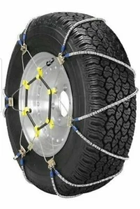 TIRE CHAINS SCC SUPER Z LT Set of 2 ZT729 ZT735 SZ335 CH2612T SNOW TRUCK SUV VAN - Picture 1 of 4