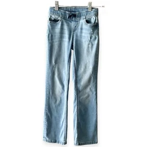 Justice Girls Bootcut Jeans Size 8 Slim - Picture 1 of 8