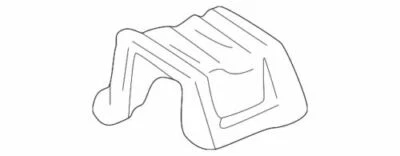 Genuine GM 1985-1995 Chevrolet GMC Astro Safari Left Right Upper Plate 15595008 - Image 1 of 2