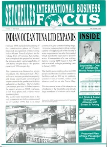 SEYCHELLES INTERNATIONAL BUSINESS FOCUS Magazine Vol.1. no.2 1999 - Bild 1 von 1