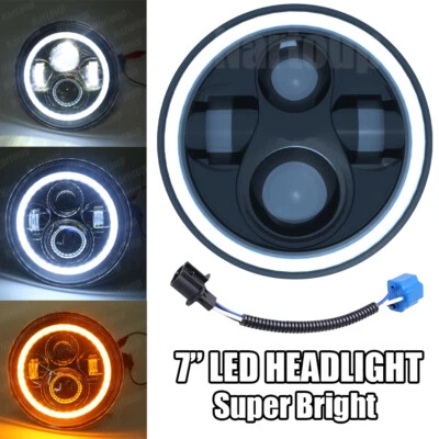 For SUZUKI SV650 Motorcycle 7" inch Projector Led Headlight with Turn Signal DRL Foto 1 de 4