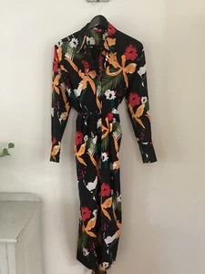 Gorgeous Kitri Black Floral Dress, UK Size 10, Very Good Condition - Picture 1 of 8