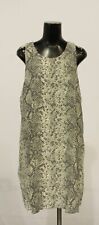 Amour Vert Women's Shanna Washable Silk Dress LV5 Serpentine Size XL NWT