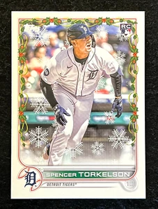 Spencer Torkelson * Rookie-Karte* (RC) 2022 Topps Holiday Serie #HW200 - Bild 1 von 2