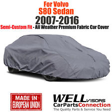 WellVisors Durable All Weather Car Cover For 2007-2016 Volvo S80 Sedan