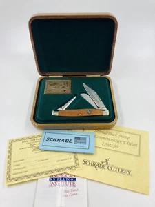 Schrade 1998/99 Federal Duck Stamp Commemorative Knife 2 Blade - Picture 1 of 6