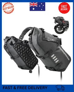 Rhinowalk Motorcycle Saddlebags Waterproof 28L (14L*2) Side Saddlebags, Compa... - Picture 1 of 8