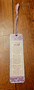 Bookmark "On Letting Go" With Tassel By Tammy Herriman Quality Artworks - Picture 1 of 4