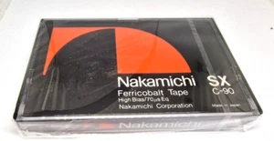 NAKAMICHI SX C90 Blank Audio Cassette Tape (Sealed) New! - Picture 1 of 7