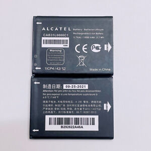 1pcs Phone battery for ALCATEL CAB31L0000C1/2 OT813 i808 TCL T66 A890