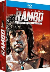 RAMBO TRILOGY 1 2 3 FIRST BLOOD *Remastered In HD / Stallone* NEW RB Blu-ray - Picture 1 of 4