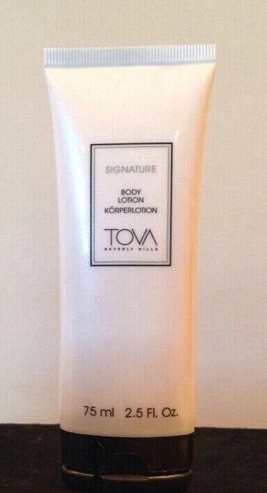 LOÇÃO CORPORAL VINTAGE RARA ORIGINAL ASSINATURA TOVA 2,5 oz - RARO - Imagem 1 de 4