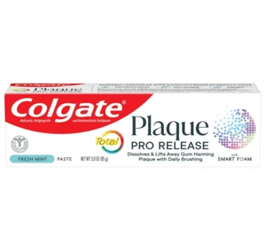 Colgate Total  Plaque Pro Release Toothpaste - Fresh Mint - 3.0 oz - Picture 1 of 9