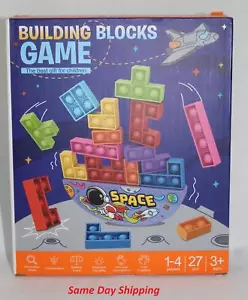 Age 3+ Balance Stacking Toys Building Blocks Family Game, for kids, Travel - Picture 1 of 2