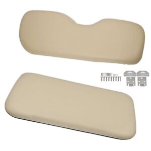 PU Leather Front Seat Cushion W/Hardware For EZGO Medalist TXT 94-2013 Golf Cart