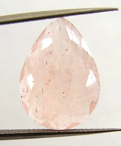7.20 CT Natürlich Morganit Pink Beryll Lose Edelstein Birne Schnitt Stein - - Picture 1 of 5